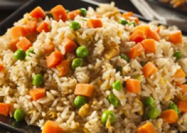 37-2 Vegetable Fried Rice Dinner