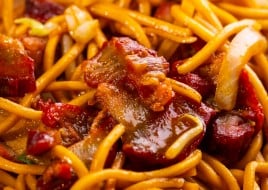 BBQ Pork Chow Mein