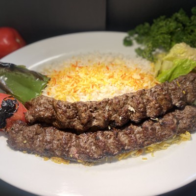 Beef Lule Kabob Plate