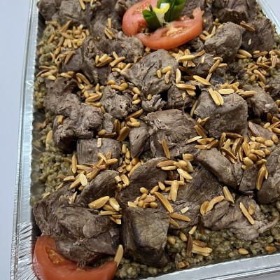 Meat Mansaf with Rice (Catering)